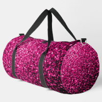 Hot pink faux glitter sparkles