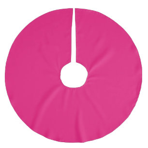 Hot Pink fuchsia tree skirt