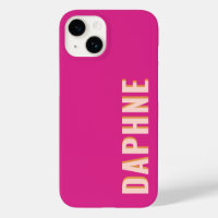 Hot Pink Girly Retro