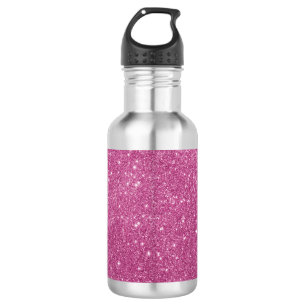 Hot Pink Glitter Sparkles 532 Ml Water Bottle