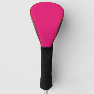 Hot Pink golf club driver cover