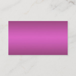 Hot Pink Gradient - Customised Rainbows Template Business Card