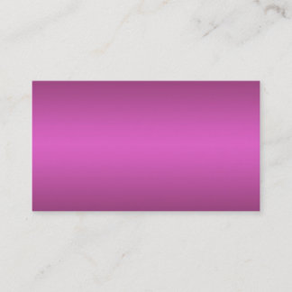 Hot Pink Gradient - Customised Rainbows Template Business Card