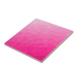 Hot pink Gradient Geometric Mesh Pattern Tile<br><div class="desc">Elegant and cool Triangle geometric mesh with hot pink gradient for ladies.
pink,  hot pink,  mesh,  triangles,  pattern,  bright,   geometric,  cool,  pink mesh,  
gradient, 

geometry,  colourful,  colourful,  ,  pink geometric,  triangle</div>