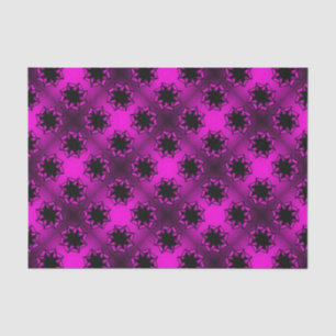 Hot Pink Gradient Star Bow Tissue Paper