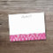Hot Pink Grunge Damask Pattern Custom Text