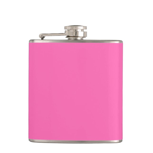 Hot Pink Hip Flask (Front)