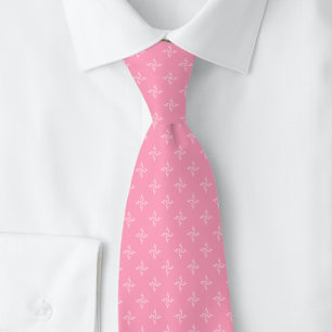 Hot Pink Honeysuckle Tie