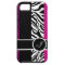 Hot Pink Leopard and Zebra Monogram Animal Print