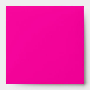 Hot Pink Leopard Linen Envelopes