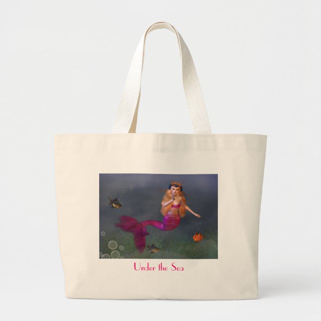 Hot Pink Mermaid Bag (Front)