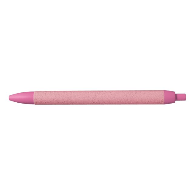 Hot Pink Mess Black Ink Pen (Front)