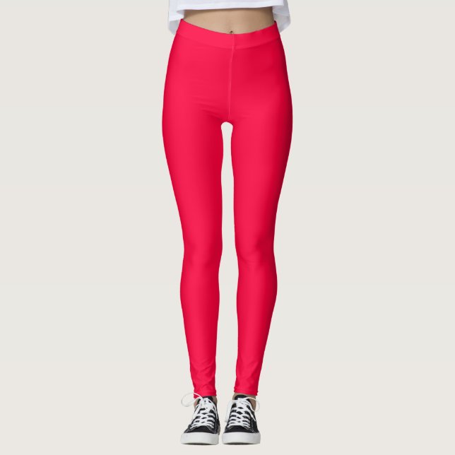 Hot Pink Neon Leggings (Front)