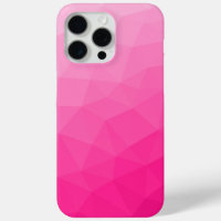 Hot pink ombre gradient geometric mesh pattern