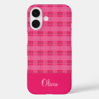 Hot Pink Plaid