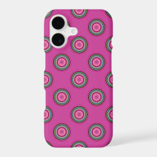Hot Pink Polka Dot Pattern