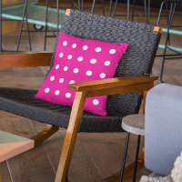 Hot Pink Polka Dot Pattern