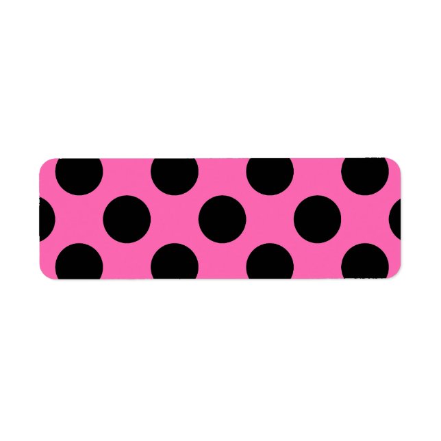 Hot Pink Polka Dots (Front)