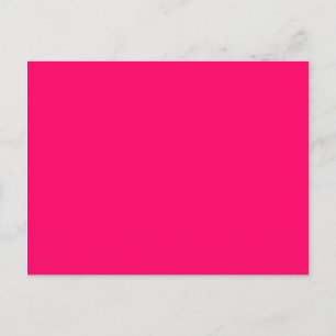 Hot Pink Postcard