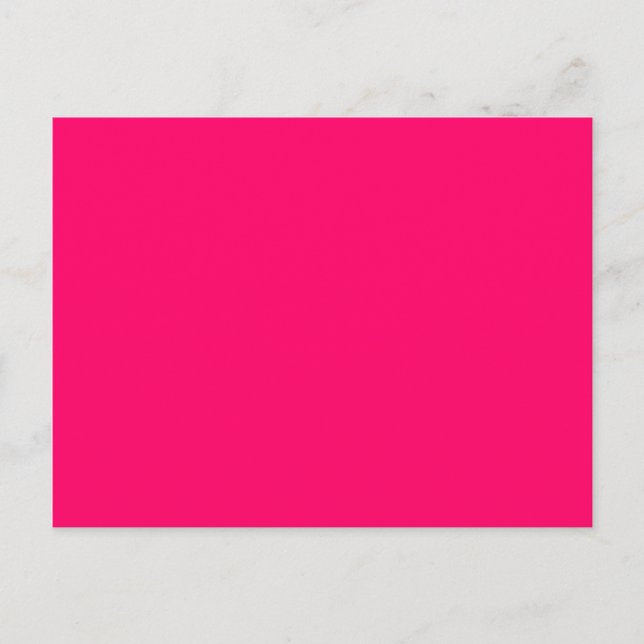 Hot Pink Postcard (Front)