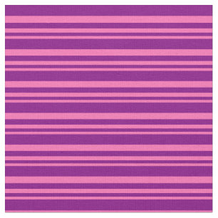 Hot Pink & Purple Lines/Stripes Pattern Fabric
