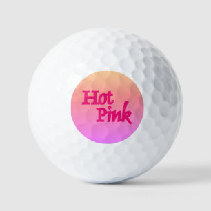 Hot Pink reverse value golf balls 12 pk