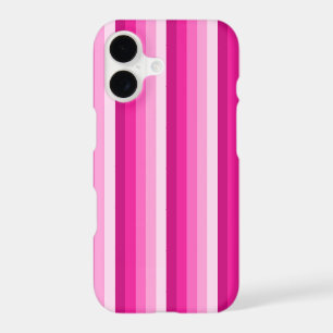 Hot pink shadow stripes