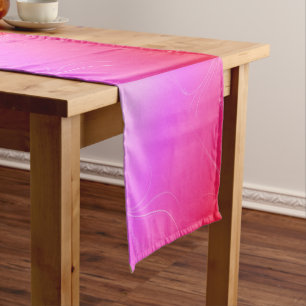 Hot Pink Short Table Runner