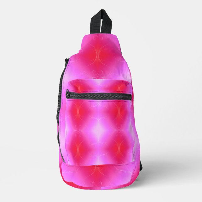 Hot Pink  Sling Bag (Front)