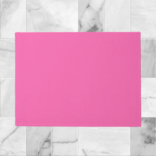 Hot Pink Solid Colour Doormat