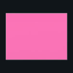 Hot Pink Solid Colour Postcard<br><div class="desc">Hot Pink Solid Colour</div>
