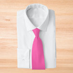 Hot Pink Solid Colour Tie<br><div class="desc">Hot Pink Solid Colour</div>