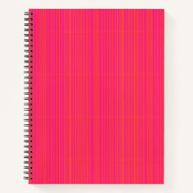 Hot Pink Spiral Notebook