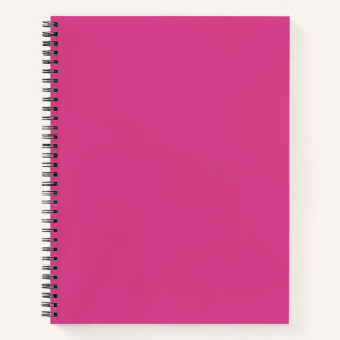 Hot Pink Spiral Notebook