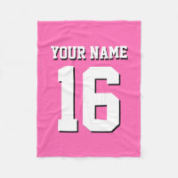 Hot Pink Sporty Team Jersey