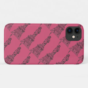 Hot Pink Statue of Liberty Case-Mate iPhone Case