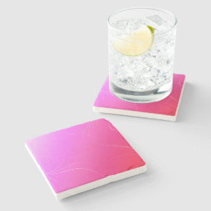 Hot Pink Stone Coaster