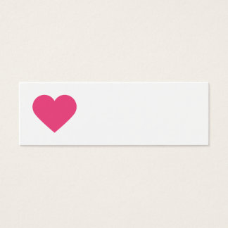 Hot Pink Sweet Heart & Chevron Gift Tags