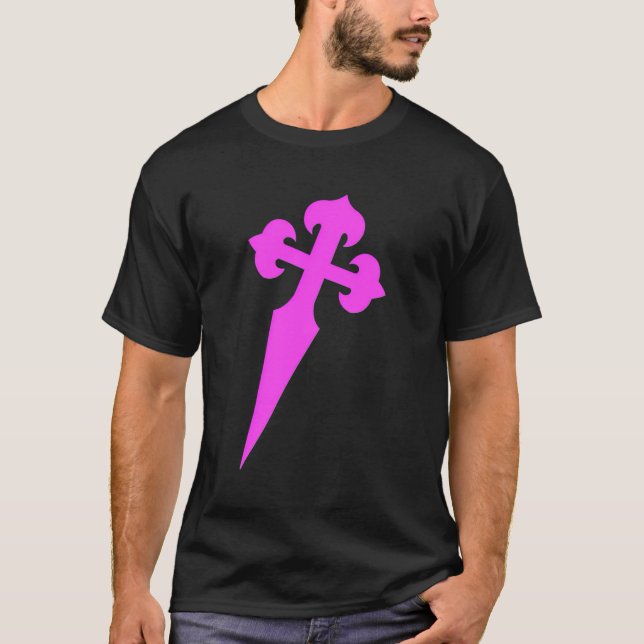 Hot Pink Sword T-Shirt (Front)