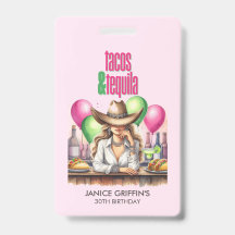 Hot Pink Tacos Birthday Bachelorette Bridal Shower