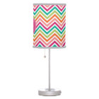 Hot Pink Teal Orange Chevrons Custom Monogram