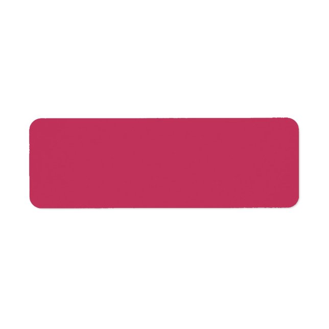 Hot Pink Trend Colour Customised Template Blank (Front)