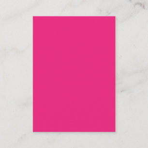 Hot Pink Wedding Bold Solid Color Invite