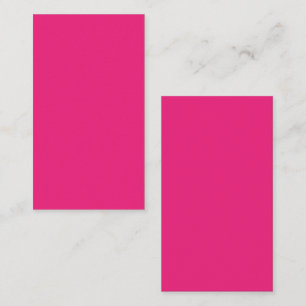 Hot Pink Wedding   Bold Solid Colour Invite