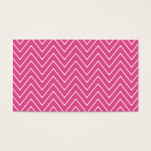 Hot Pink White Chevron Pattern 2A
