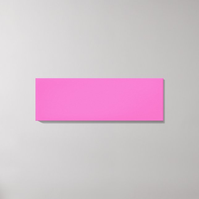 Hot Pink Wrapped Canvas (Front)