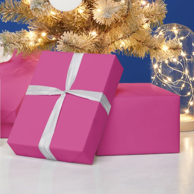 Hot Pink Wrapping Paper (Holidays)