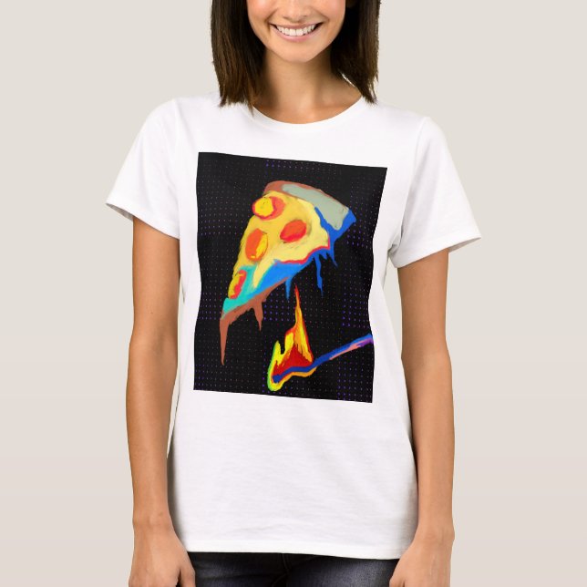 HOT PIZZA T-Shirt (Front)