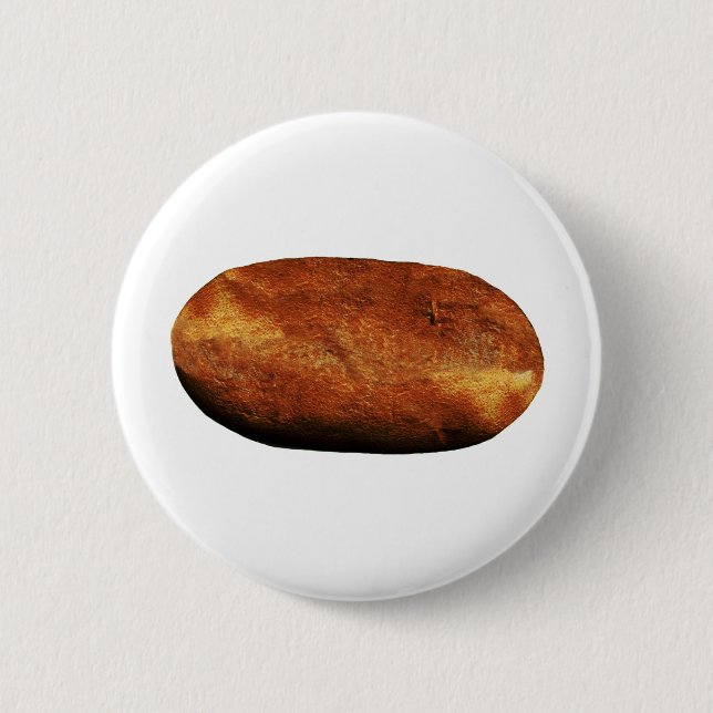 Hot Potato 6 Cm Round Badge (Front)