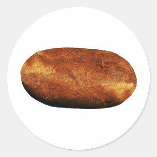 Hot Potato Classic Round Sticker